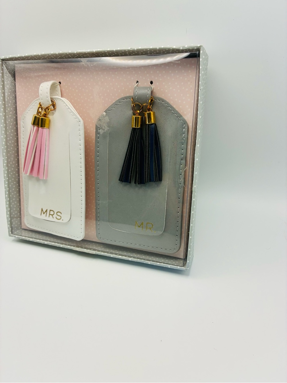 Brand New Gartner Studios Set Of Mr And Mrs Luggage Tags 36818 wedding gift